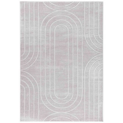 Gray Elselore Contemporary Area Rug