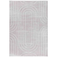 Gray Elselore Contemporary Area Rug