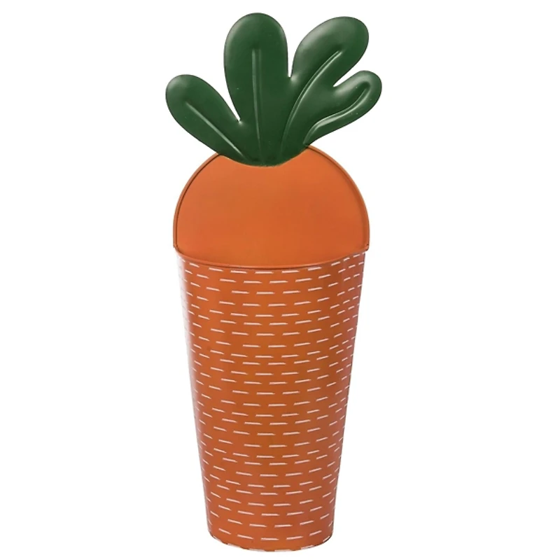 Easter Carrot Decorative Tins, Set of 2