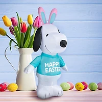 Snoopy Inflatable Easter Decoration