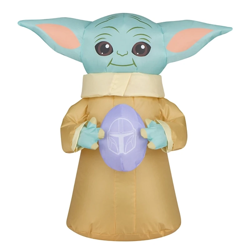 Baby Yoda Inflatable Easter Decoration