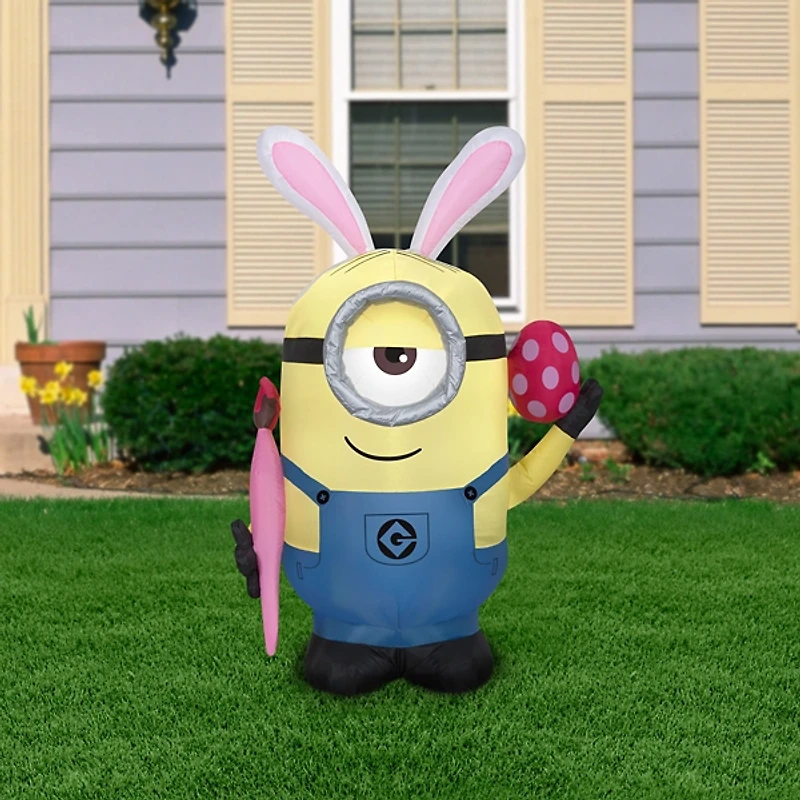 Stuart Minion Inflatable Easter Decoration