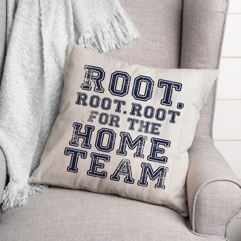 Root for the Home Team Pillow