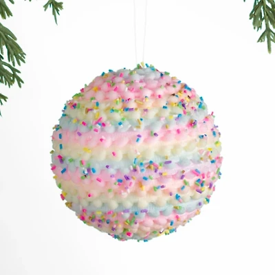 Colorful Candy Ball Ornament, 4 in.