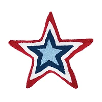 Star Shaped 4th of July Pillow