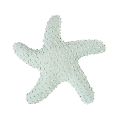 Sea Glass Starfish Shaped Pillow