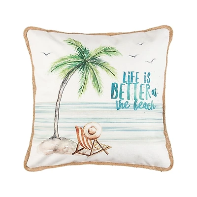 Life is Better at the Beach Pillow
