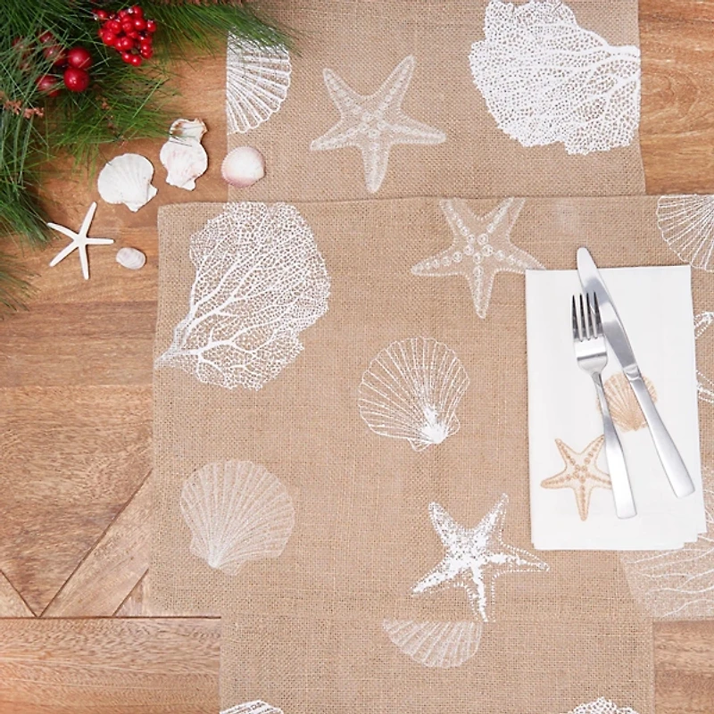 Sandy Coast Placemats, Set of 6