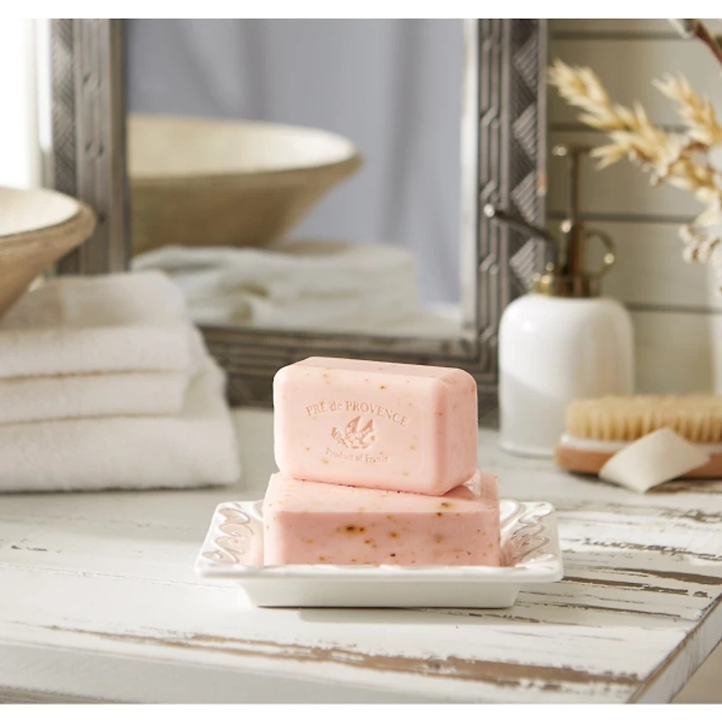 French Milled Rose Petal 2-pc. Bar Soap Set
