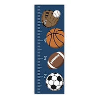 Sports Growth Chart Canvas Art Print