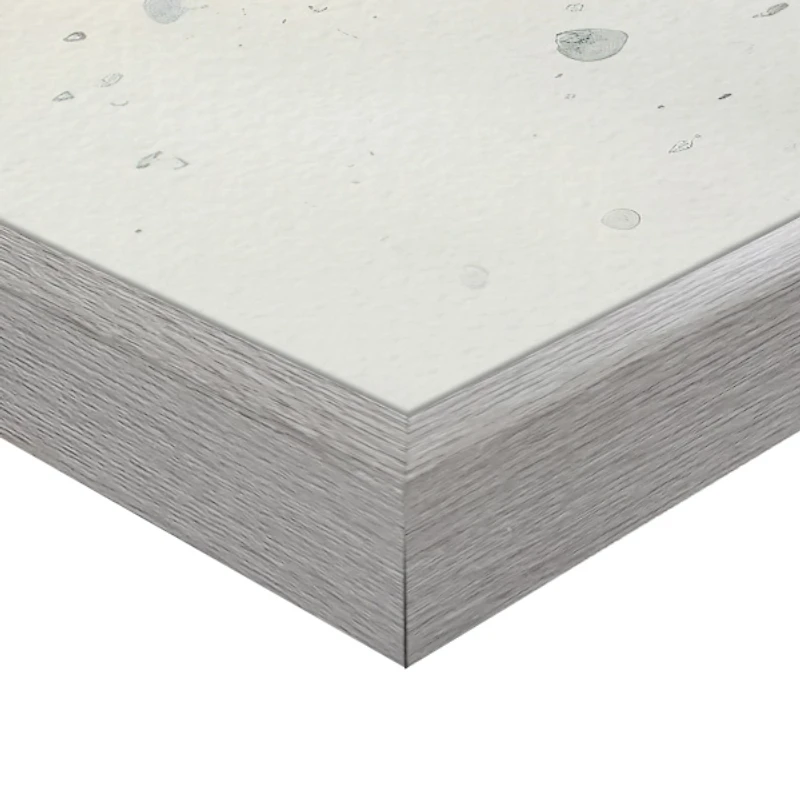 Rowboat Seagull Framed Canvas Art Print