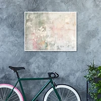 Weathered Pastels II Framed Canvas Art Print