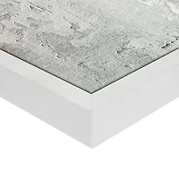 Weathered Pastels II Framed Canvas Art Print