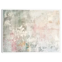 Weathered Pastels II Framed Canvas Art Print