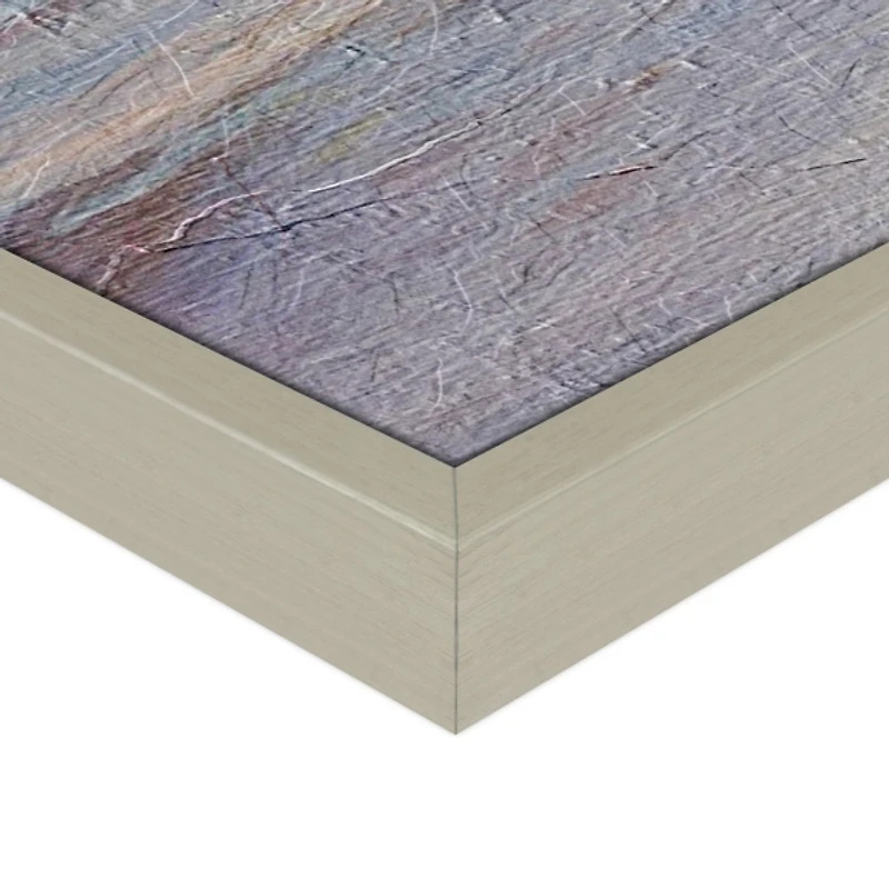 Ocean Waves Sunrise II Framed Canvas Art Print