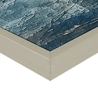 Abstract Seascape Framed Canvas Art Print