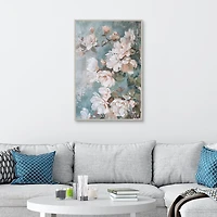 European Florals Framed Canvas Art Print