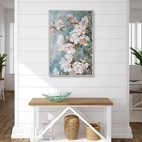 European Florals Framed Canvas Art Print