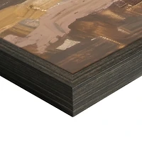 Set Table Framed Canvas Art Print