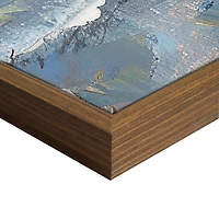 Nautical Scene Framed Canvas Art Print