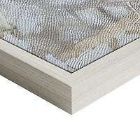 Painted Roses Framed Canvas Art Print