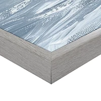 Picturesque Coast Framed Canvas Art Print