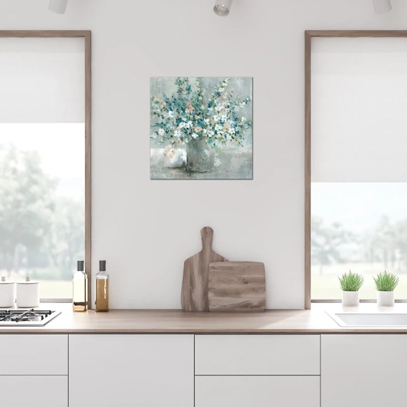 Gathered From the Farm Canvas Art Print