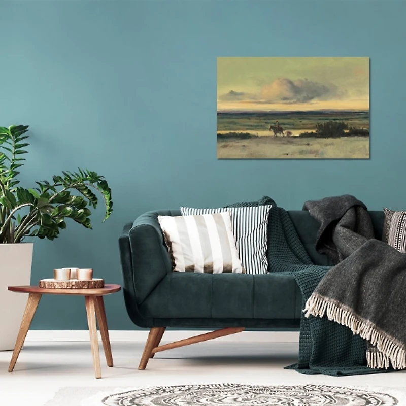 Crossing the Rio Canvas Art Print