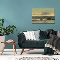 Crossing the Rio Canvas Art Print