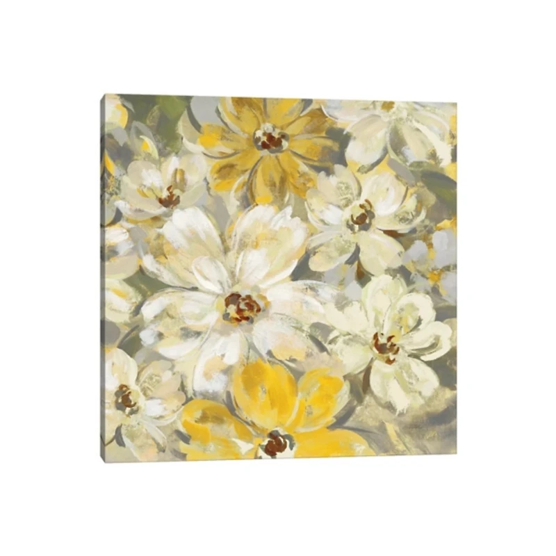 Scattered Spring Petals Canvas Art Print