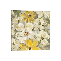 Scattered Spring Petals Canvas Art Print