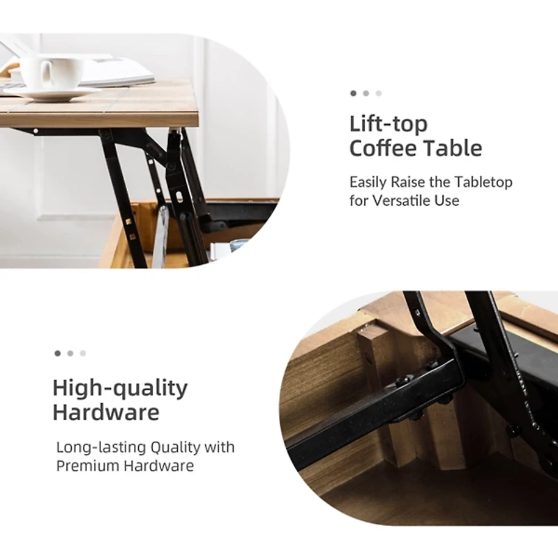 Natural Farmhouse Angelica Coffee Table