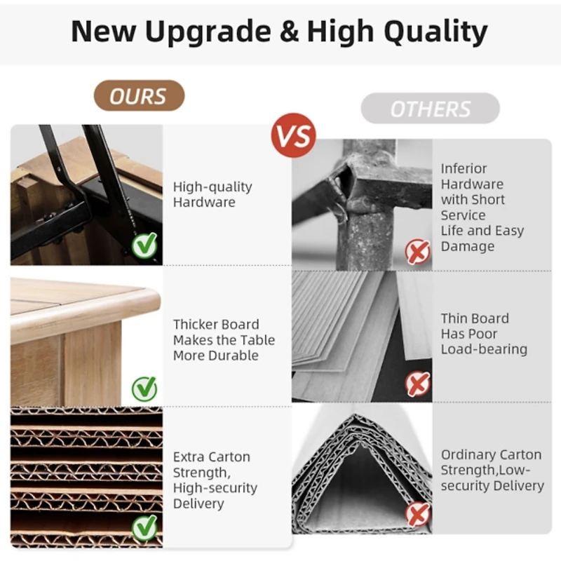 Natural Farmhouse Angelica Coffee Table