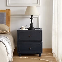 2-Drawer Nicola Nightstand