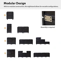 2-Drawer Nicola Nightstand