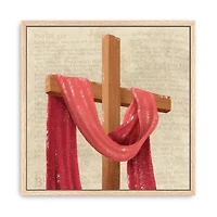 Holy Cross Framed Canvas Art Print, 40x40