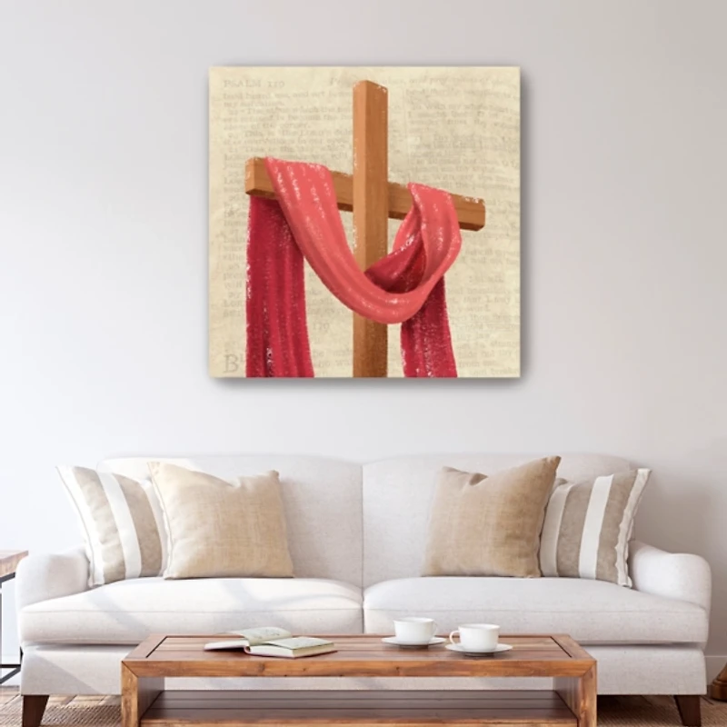 Holy Cross Canvas Art Print, 40x40