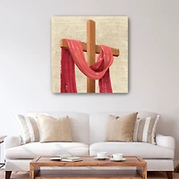 Holy Cross Canvas Art Print, 40x40