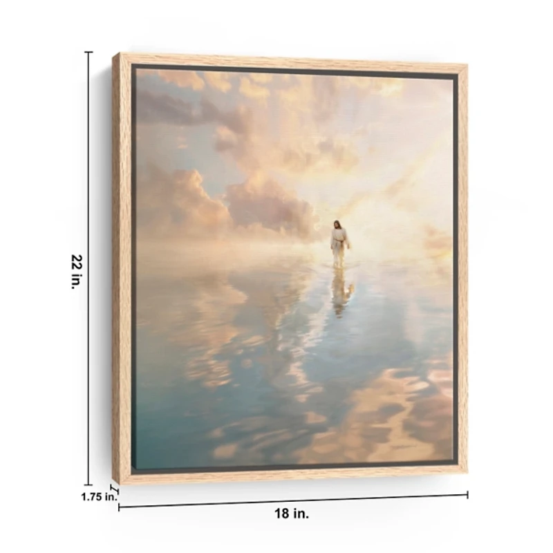 Dayspring Framed Canvas Art Print