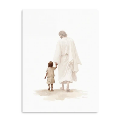 Faith to Walk with Jesus Canvas Art Print