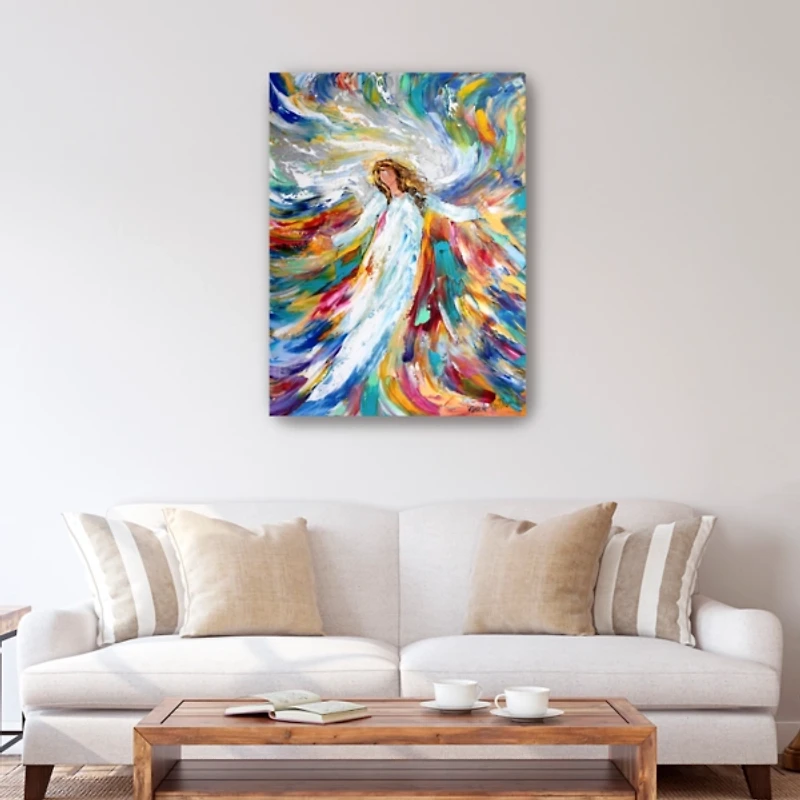 Angel Bright Canvas Art Print