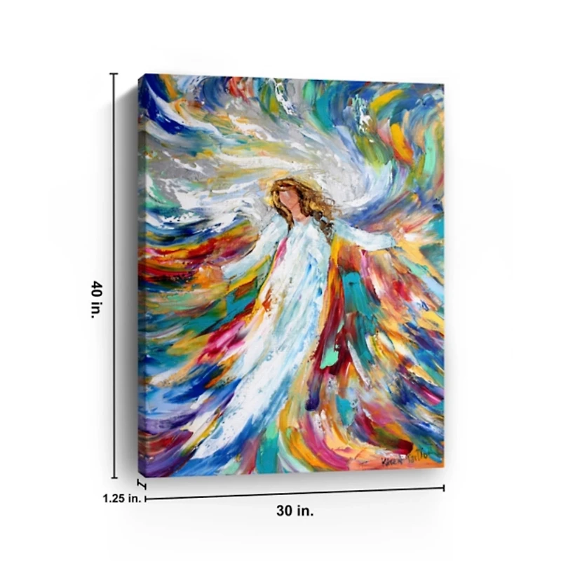 Angel Bright Canvas Art Print