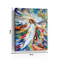 Angel Bright Canvas Art Print