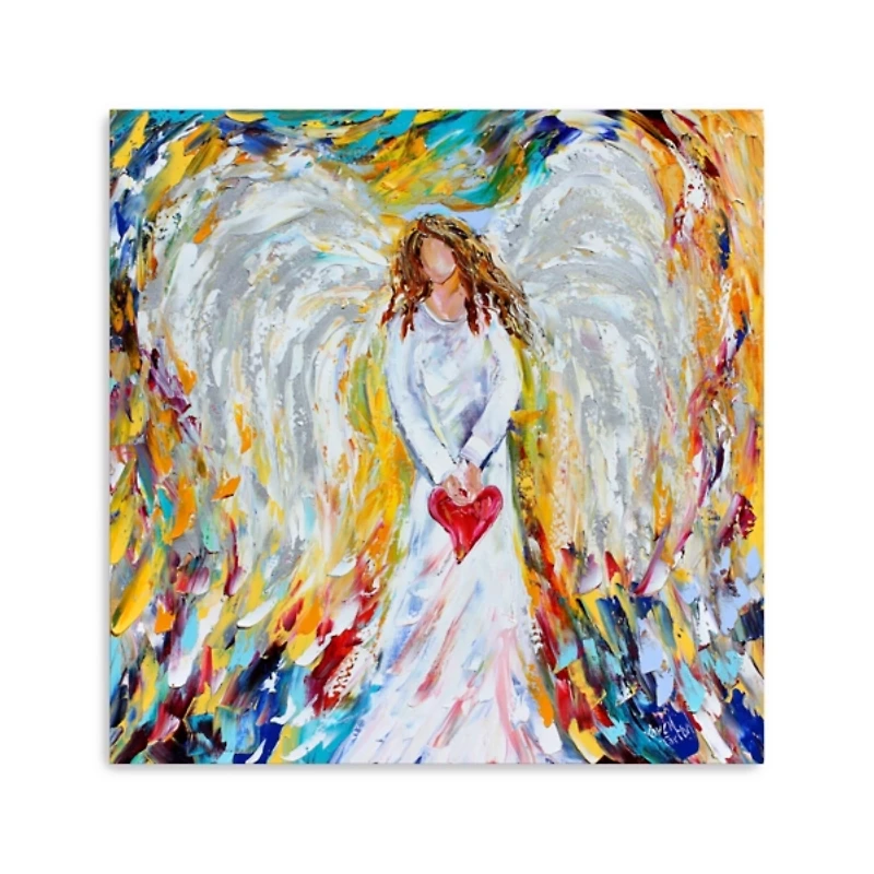 Angel of My Heart Canvas Art Print
