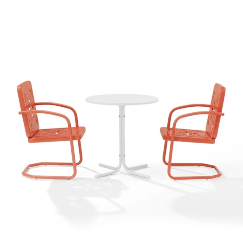 Retro Azalea 3-pc. Outdoor Bistro Set