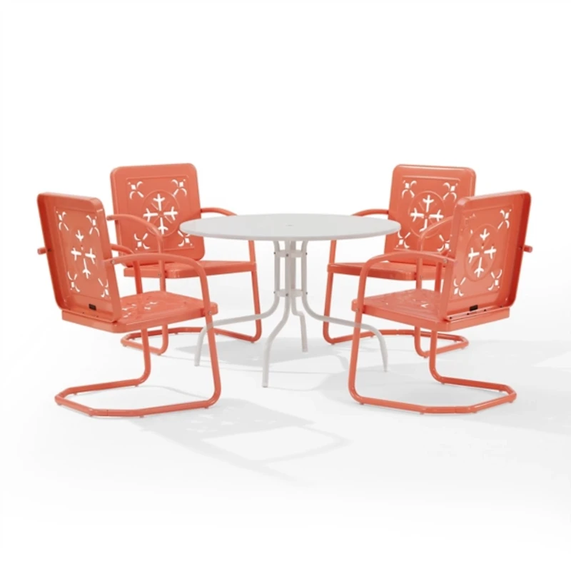 Retro Azalea 5-pc. Outdoor Dining Set