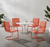 Retro Azalea 5-pc. Outdoor Dining Set