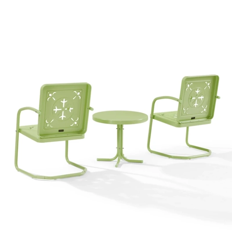Lime Retro Azalea 3-pc. Outdoor Conversation Set