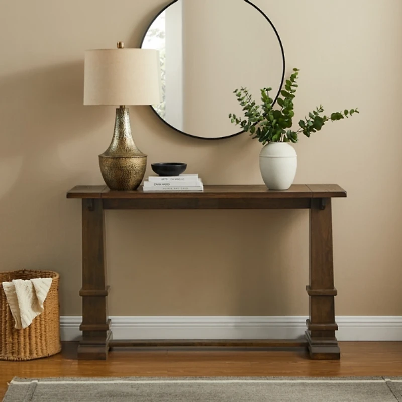 Brown Wood Joanna Entryway Table