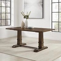 Brown Wood Joanna Dining Table
